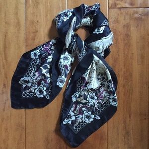 Silk decorative scarf